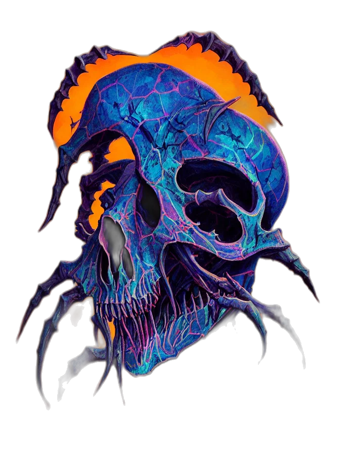 mask, face, creature, crown transparent PNG cut-out