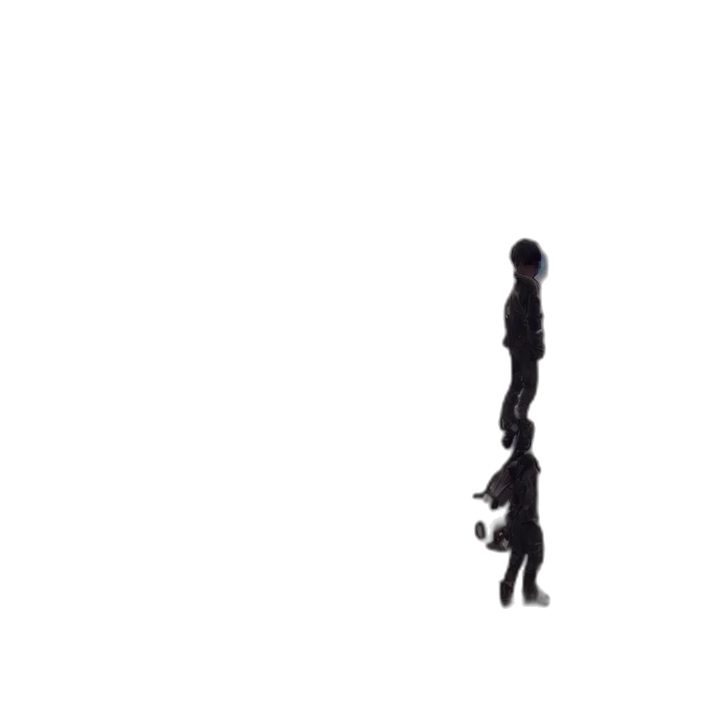 creature, staff, animal, robot, concept art, 3d render, pixel art, anime transparent PNG cut-out