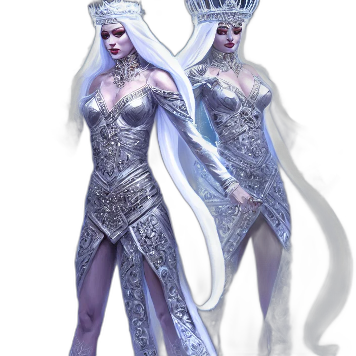 dress, concept art, fantasy art, 3d render transparent PNG cut-out