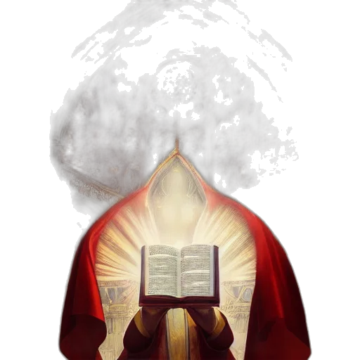 crown, jacket, mask, staff transparent PNG cut-out