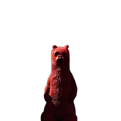 animal, creature, bottle, dragon, 3d render, photorealistic, concept art, red transparent PNG cut-out