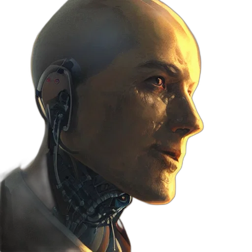 robot, face, staff, mask transparent PNG cut-out