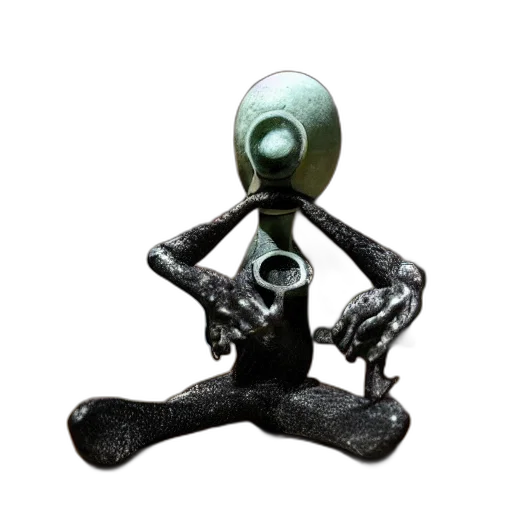 staff, robot, jewelry, creature transparent PNG cut-out
