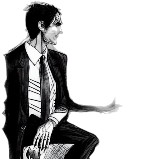 jacket, staff, concept art, comic book art transparent PNG cut-out