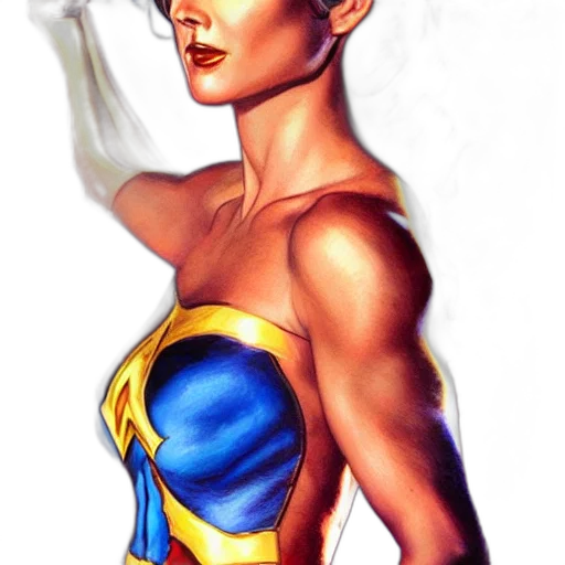 dress, comic book art, fantasy art, concept art transparent PNG cut-out