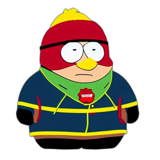 jacket, hat, 3d render, cartoon transparent PNG cut-out