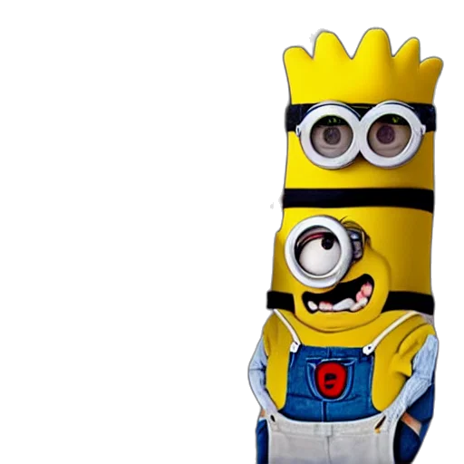 robot, crown, staff, animal transparent PNG cut-out