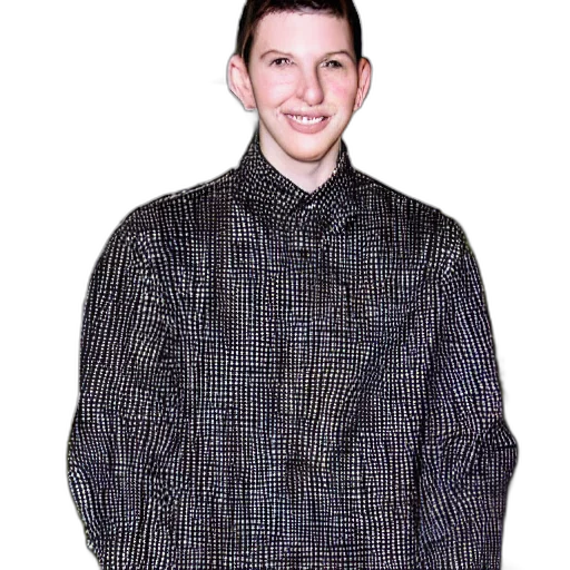 jacket, face, staff, dress transparent PNG cut-out