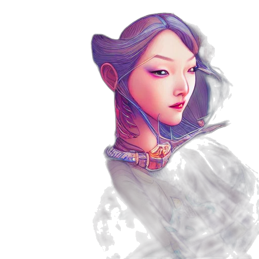 face, mask, staff, crown, fantasy art, watercolor, concept art, photorealistic transparent PNG cut-out