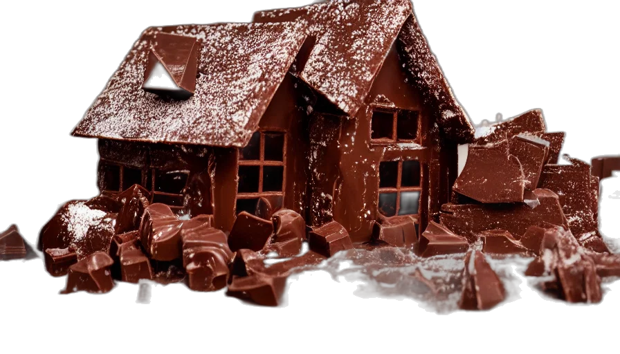 building, food, furniture, 3d render transparent PNG cut-out