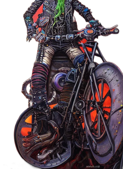 robot, weapon, cyberpunk, concept art transparent PNG cut-out