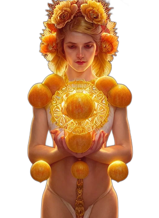 crown, jewelry, flower, dress, fantasy art, concept art, photorealistic, pixel art transparent PNG cut-out