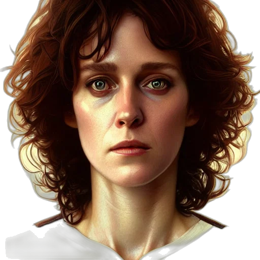 face, robot, photorealistic, concept art, fantasy art, oil painting, beautiful, woman transparent PNG cut-out