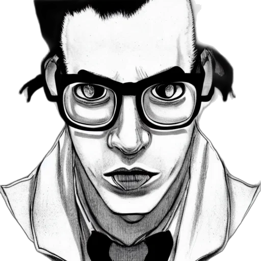face, jacket, staff, mask transparent PNG cut-out