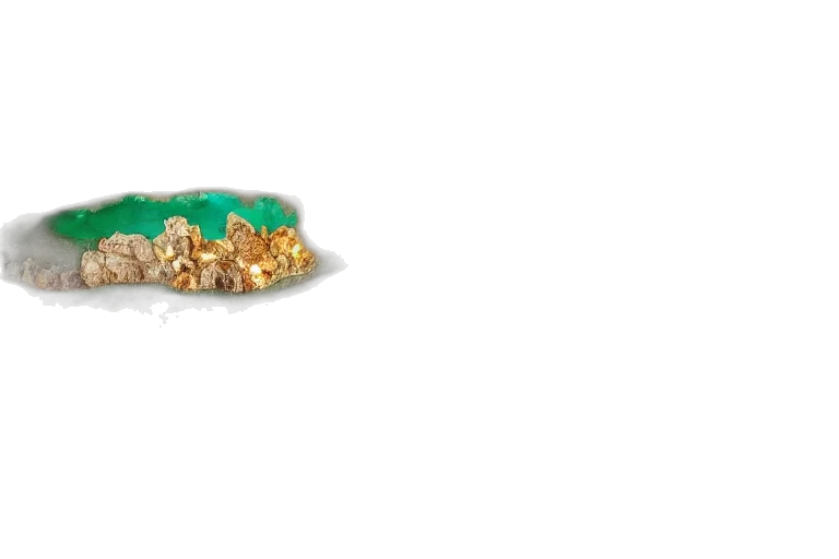 jewelry, crown, 3d render, green transparent PNG cut-out