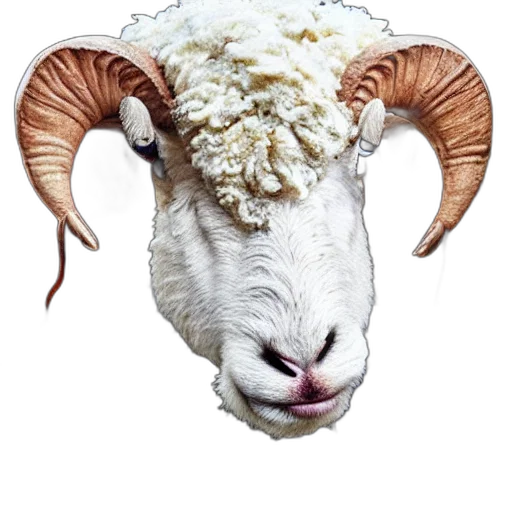 animal, mask, face, creature, photorealistic, concept art, portrait, gordon transparent PNG cut-out