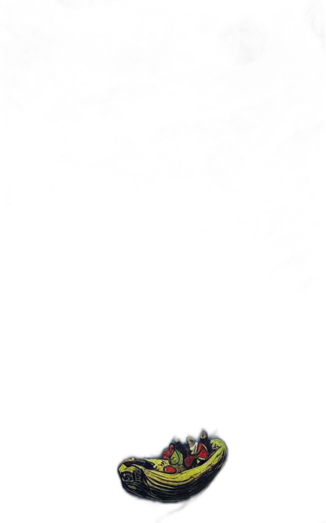 staff, dress, face, shoes transparent PNG cut-out