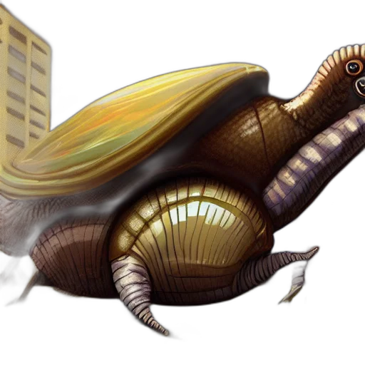 creature, animal, concept art, 3d render transparent PNG cut-out