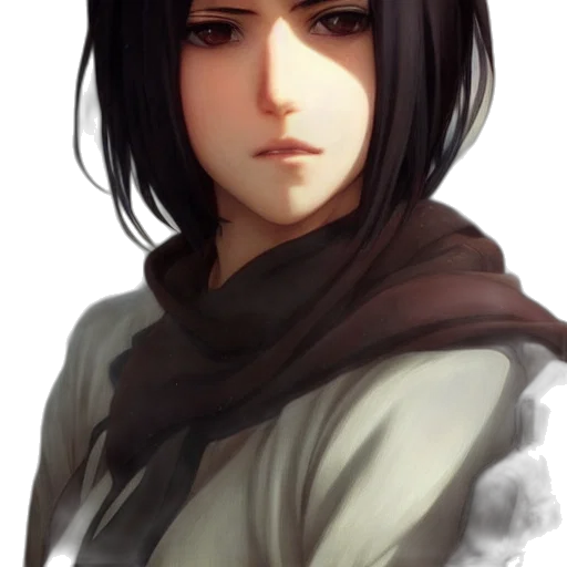 face, staff, mask, fantasy art transparent PNG cut-out