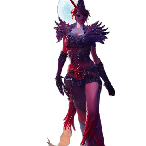 dress, mask, creature, staff, concept art, fantasy art, pixel art, comic book art transparent PNG cut-out