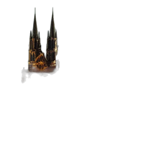 building, crown, weapon, staff transparent PNG cut-out