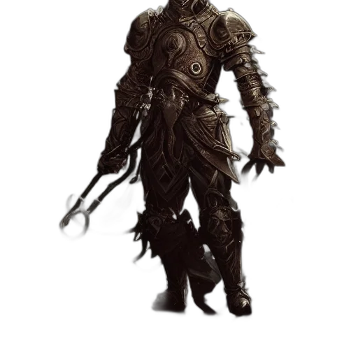 sword, staff, weapon, creature, concept art, fantasy art, comic book art, 3d render transparent PNG cut-out