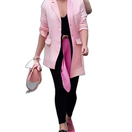 jacket, staff, 3d render, photorealistic transparent PNG cut-out