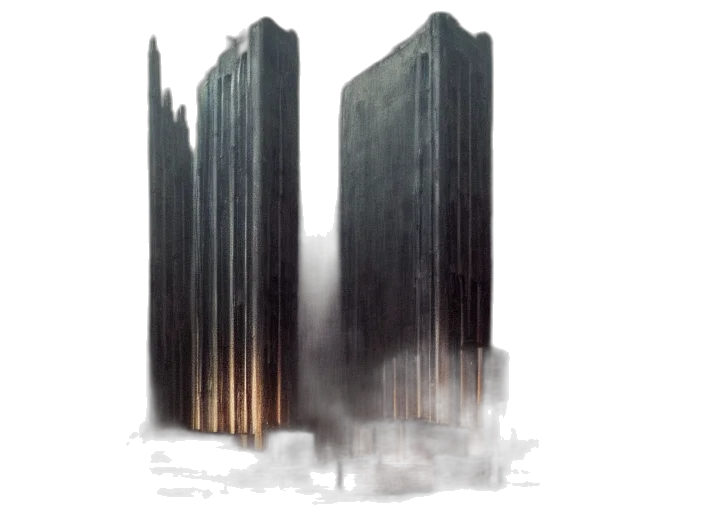 building, weapon, concept art, 3d render, fantasy art, photorealistic, fog, outer space transparent PNG cut-out