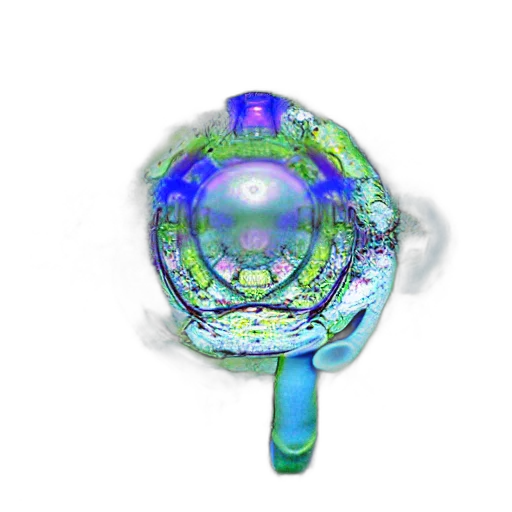 weapon, jewelry, umbrella, staff, 3d render, vaporwave, concept art, pixel art transparent PNG cut-out