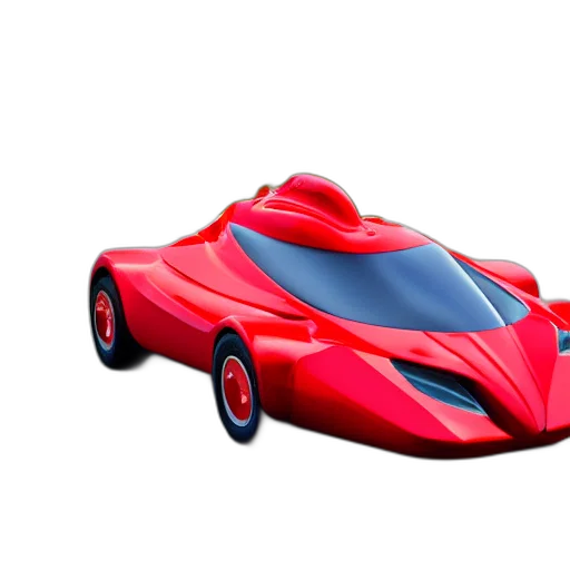 car, 3d render, concept art, photorealistic transparent PNG cut-out