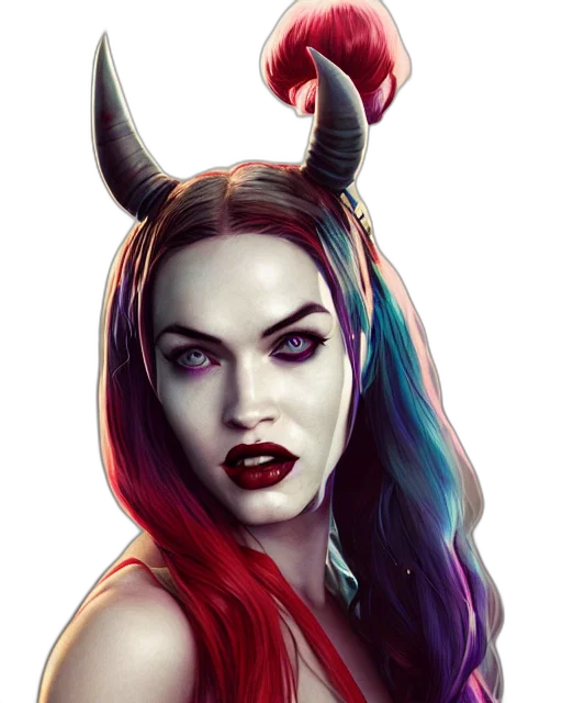 dragon, face, fantasy art, comic book art, concept art, photorealistic, red, dark transparent PNG cut-out