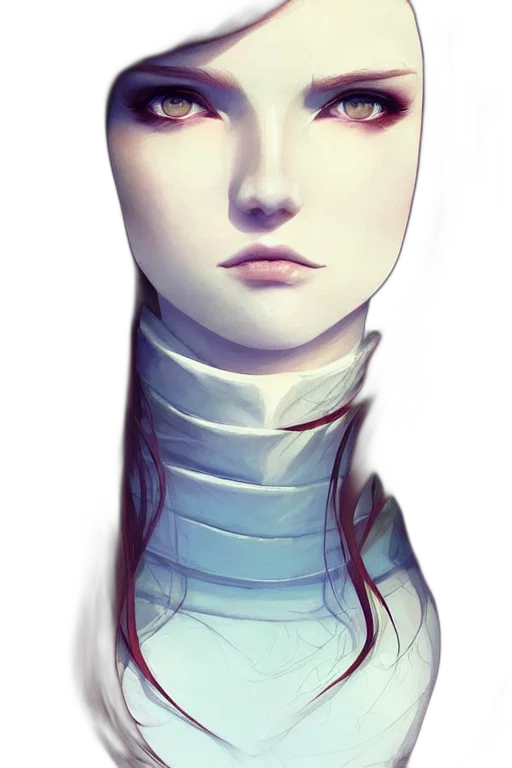 robot, face, mask, staff, concept art, fantasy art, 3d render, photorealistic transparent PNG cut-out