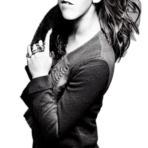 jacket, hair, face, dress transparent PNG cut-out