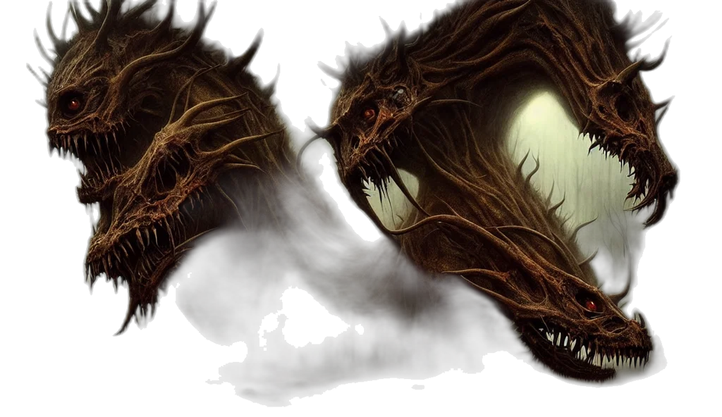 dragon, creature, mask, face transparent PNG cut-out