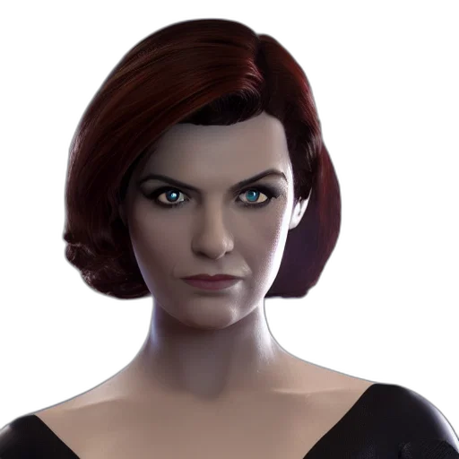 face, 3d render, concept art, photorealistic transparent PNG cut-out