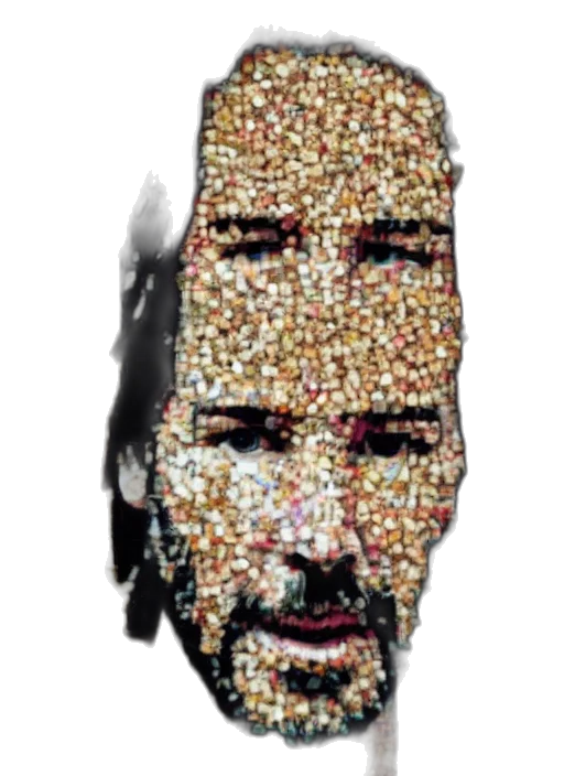mask, face, robot, animal, pixel art, comic book art, cyberpunk, concept art transparent PNG cut-out