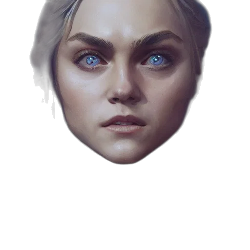 face, mask, creature, crown transparent PNG cut-out