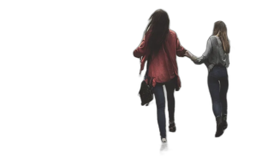 jacket, umbrella, 3d render, concept art, photorealistic, leaving, her transparent PNG cut-out
