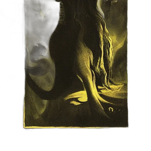 creature, dragon, tree, mask transparent PNG cut-out