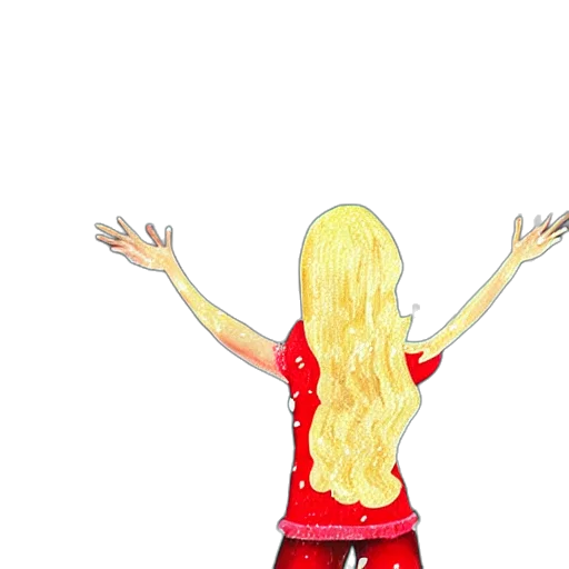 hair, dress, cartoon, 3d render, fantasy art, concept art, fire, outer space transparent PNG cut-out