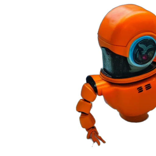 robot, creature, animal, 3d render transparent PNG cut-out
