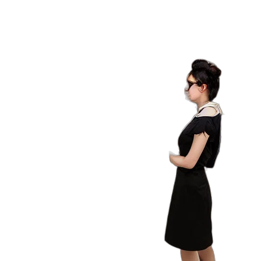 dress, staff, 3d render, concept art transparent PNG cut-out