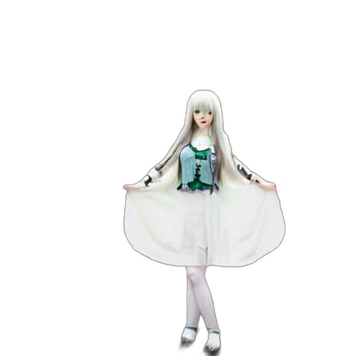 dress, robot, jacket, staff transparent PNG cut-out