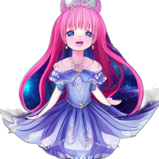 dress, staff, creature, jewelry transparent PNG cut-out