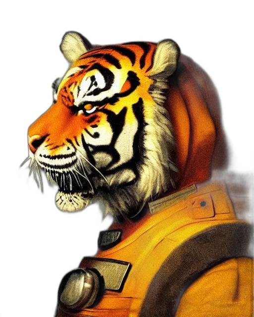 animal, staff, mask, robot, concept art, 3d render, photorealistic, fantasy art transparent PNG cut-out