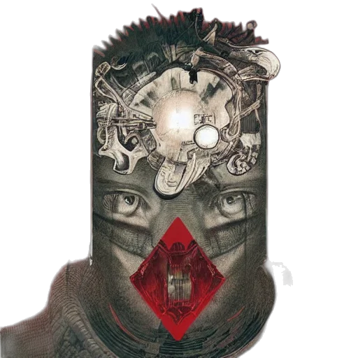 mask, crown, sword, face transparent PNG cut-out