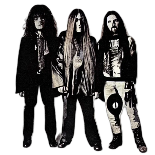 hair, jacket, black, sabbath transparent PNG cut-out