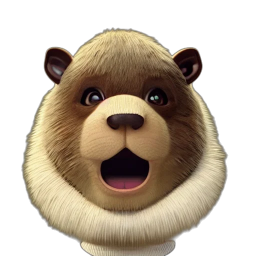 animal, face, creature, staff transparent PNG cut-out
