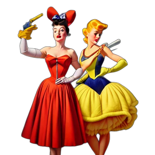staff, dress, weapon, 3d render transparent PNG cut-out