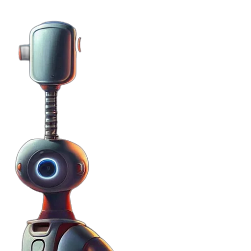 robot, staff, weapon, bottle transparent PNG cut-out